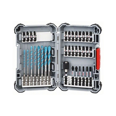 Impact Control  L - кейс с набором ударных бит и сверл MultiConstruction (-35-), (2.608.577.147) BOS