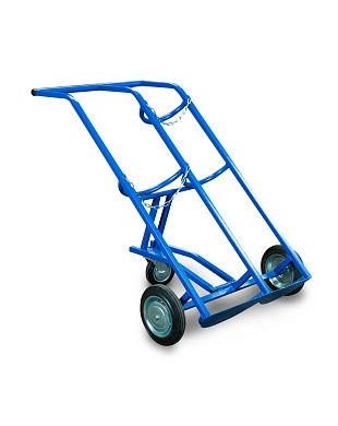 Тележка для баллонов пропан + кислород ТГК-П, 2 баллона (250 резина + 160 поворотное TOR