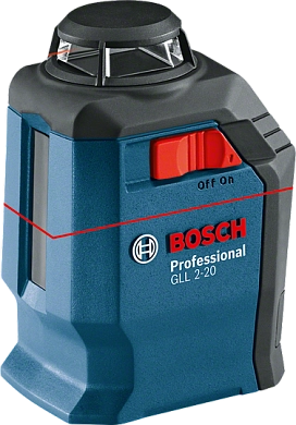 Нивелир лазерный линейный GLL 2-20 + BM3 (0 601 063 J00)  BOSCH