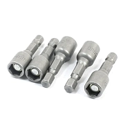 Насадка магнитная с торцовой головкой 8мм, L 48мм, 1/4", 5шт. FDW