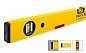Уровень строительный, 120 см. (0,5мм/м, 2 глазка, желтый), магнитный, "70-M" (02149) STABILA фото2