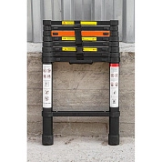 Лестница алюминевая телескоп. односекц. (2.6м, 9ступенек, 150кг)(RF-UP260) RockForce