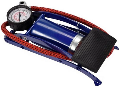 Насос с манометром ножной автомобильный (82000) VOREL