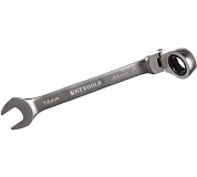 Ключ комбинированный трещоточный 14мм с шарниром (79197) КВТ