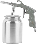 Пистолет пескоструйный, алюминиевый нижний бачок 1000 мл, быстросъемное соединение (F_81081) FIT