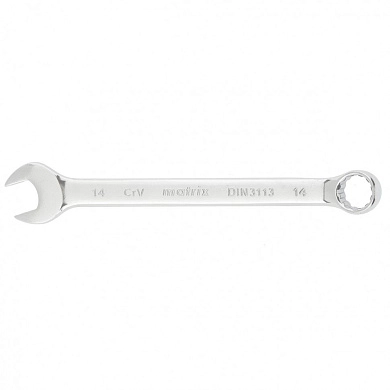 Ключ комбинированный, 14 мм, CrV, полированный хром (15158) MATRIX