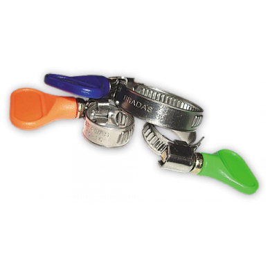 Хомут червячный нержавеющий 40-60мм с бабочкой (BSGRIP 40-60/9) BRADAS