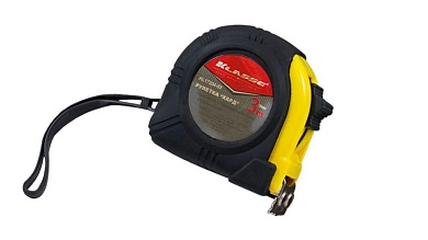 Рулетка 3м/19мм, "Хард", прорез. корпус, магнит. крючок, быт. (KL17204-03) KLASSE