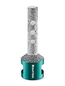 Фреза алмазная вакуумная VS DIAMOND d 10 мм М14, 50 мм, пальчиковая с конусом (29811-10) KRAFTOOL