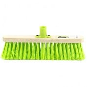 Щетка деревянная для подм. пола 28cм,5 рядов, прямая тулейка с резьбой, б/черенка (84614) СИБРТЕХ