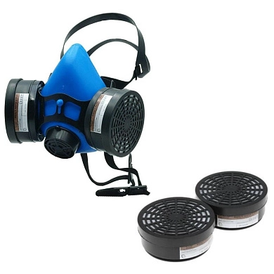 Полумаска фильтрующая "Исток-400" с доп. фильтрами (РУ-60М) А1Р1