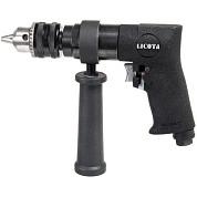 Дрель пневм. пистолетная 1/2" реверс. 205мм (13мм, ЗВП; 750 об/мин)(PAD-04003) Licota