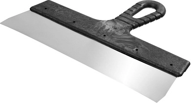 Шпатель нерж. фасад. 350 мм, пласт. рук. РБ