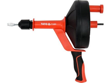 Трос сантехнический, длина 7.6 м, d=6 мм (YT-24991) YATO