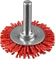 Щетка дисковая для дрели 38мм, нейл. пров. с абраз. покр. (35161-038_z02) ЗУБР фото2