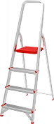 Лестница-стремянка алюм. профес. NV3110 (4 ступ. 81/148см, 5.0кг) Новая высота
