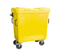 Контейнер пластмассовый хозяйственный для мусора 700л на колесах фото2