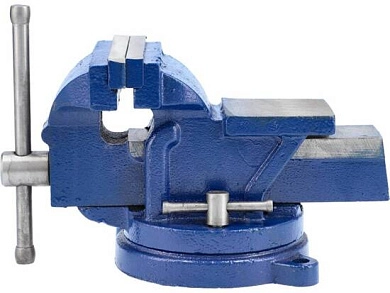 Тиски cлесарные поворотные 100мм (36037) VOREL