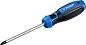 Отвертка " * ", PZ1 x 100 мм, двухкомп. рукоятка "ПРОФЕССИОНАЛ" (25233-1_z01) ЗУБР фото4