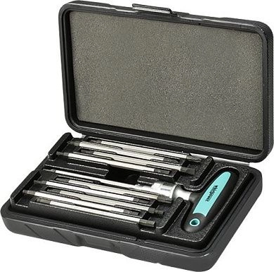 Набор длинных бит с Т-образной трещоткой, 11пр. (96-3311) WHIRLPOWER