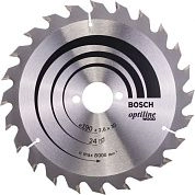 Диск пильный 190х30х2.6х24 Optiline Wood (2 608 640 615) BOSCH