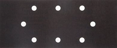 Лист шлиф. для ПШМ, мягк. дерево, 8 отв.,  P320, 93х230мм, 10шт (907-22102-320-10) URAGAN