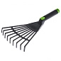 Грабли веерные 9-зубые, 175х350 мм, пластиковые, NYLON (62395) PALISAD фото2