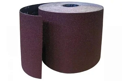 Шлифшкурка Р120 (10Н), ткан.осн., рулон 115мм х 5м, KK19JW ОАО "БАЗ"