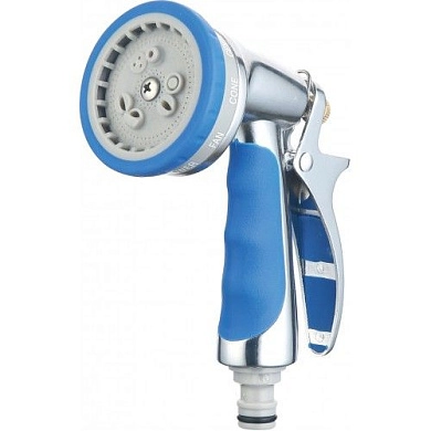 Пистолет-распылитель для полива регулируемый 9 функций Zn, Heavy-duty (HD-G1114) H-D