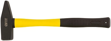 Молоток кованый 1000гр., фиберглассовая ручка (F_44288) FIT