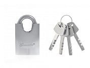 Замок навесной, защищенная дужка 50мм (91804) MATRIX