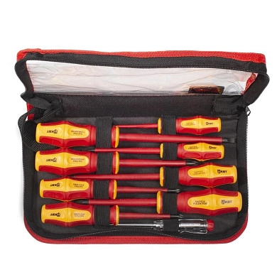 Набор отверток диэл., 9пр. "Профи" НИО-09 (78620) КВТ