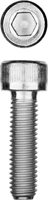 Винт с внутр. шестигранником М12x25 DIN 912 кл. пр. 8.8 оцинк. 5 кг 140шт. (30318-12-025) ЗУБР