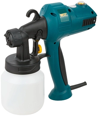 Краскопульт (краскораспылитель) элект., 650 мл/мин; 400 Вт; сопло 2.7 мм; HVLP (F_80987) FIT