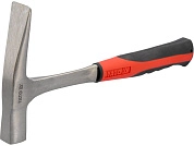 Молоток каменщика 600гр, цельнокованый, двухкомп. ручка (YT-4573) YATO