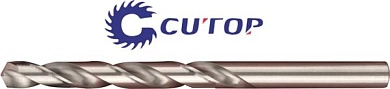 Сверло по металлу ц/х 8.0х75х117 мм, HSS-Co Profi (F_48-80-5) CUTOP