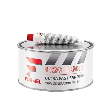 Шпатлевка 1120 полиэфирная универсальная сверхлегкая, 900мл (FM-1121) FORMEL