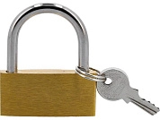 Замок навесной латунный 50мм (77500) VOREL