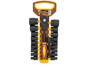 Набор головок с трещоткой (1/2") 8-32мм, 20пр. (FT-019-5K) FORSTIME