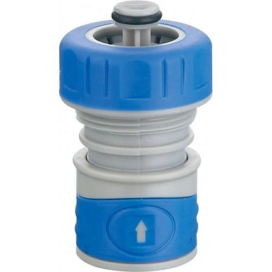 Соединение Быстросъемное 3/4" с аквастопом TPR coated для поливочного шланга на (HD-G6204T) H-D