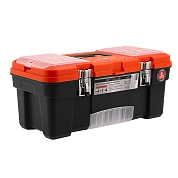 Ящик для инструмента, пластиковый, литой, 20", металл. замки (90747) STELS