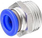 Фитинг для пластиковых трубок, наруж.резьба 1/2", 10 мм (F-SPC10-04) Forsage