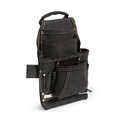 Сумка кожаная поясная без ремня СК-10  (78428) КВТ