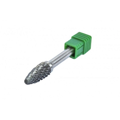 Борфреза конусная с закругл. головкой форма F, 6х18х6х68мм (RF-617F0618) Rock FORCE