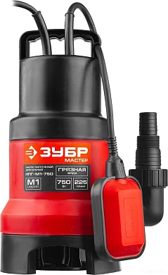 Насос дренажный для грязной воды НПГ-М1-750 750 Вт ЗУБР