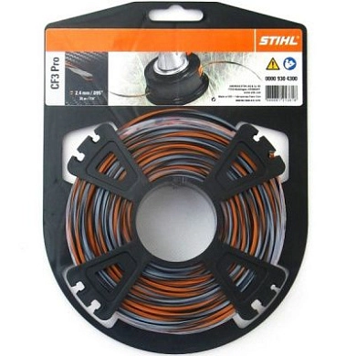 Косильная струна ?2,4мм 35м CF3 (крестообразная) 0000 930 4300(10) STIHL