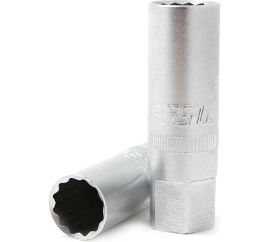 Головка свечная 14мм, 3/8'',12гр.(L-65мм),на пластиковом держателе (F-807314) Forsage