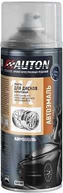 Эмаль для дисков акриловая - Серебристая - аэр. 520мл (ATN-A46207) AUTON
