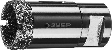 Коронка алмазная 29мм, универсальная, технология ВВС, посадка М14 "Профессионал" (29865-29) ЗУБР