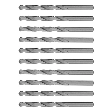 Сверло по металлу 8,0 мм, полированное, HSS, 10 шт. (71580) MATRIX